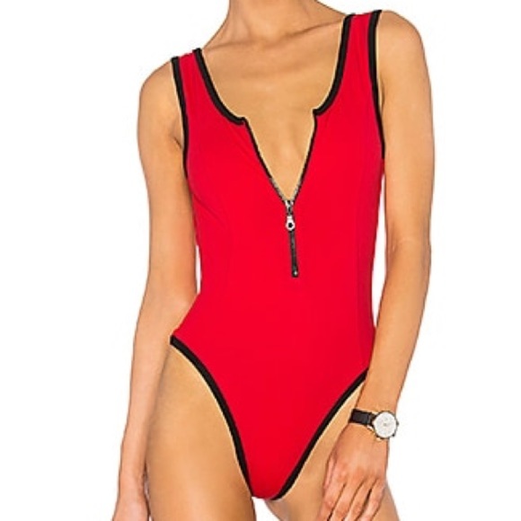 Alexis Ren Size Medium Tiger Eye One Piece Thong Bodysuit. New With Tags - Picture 7 of 10